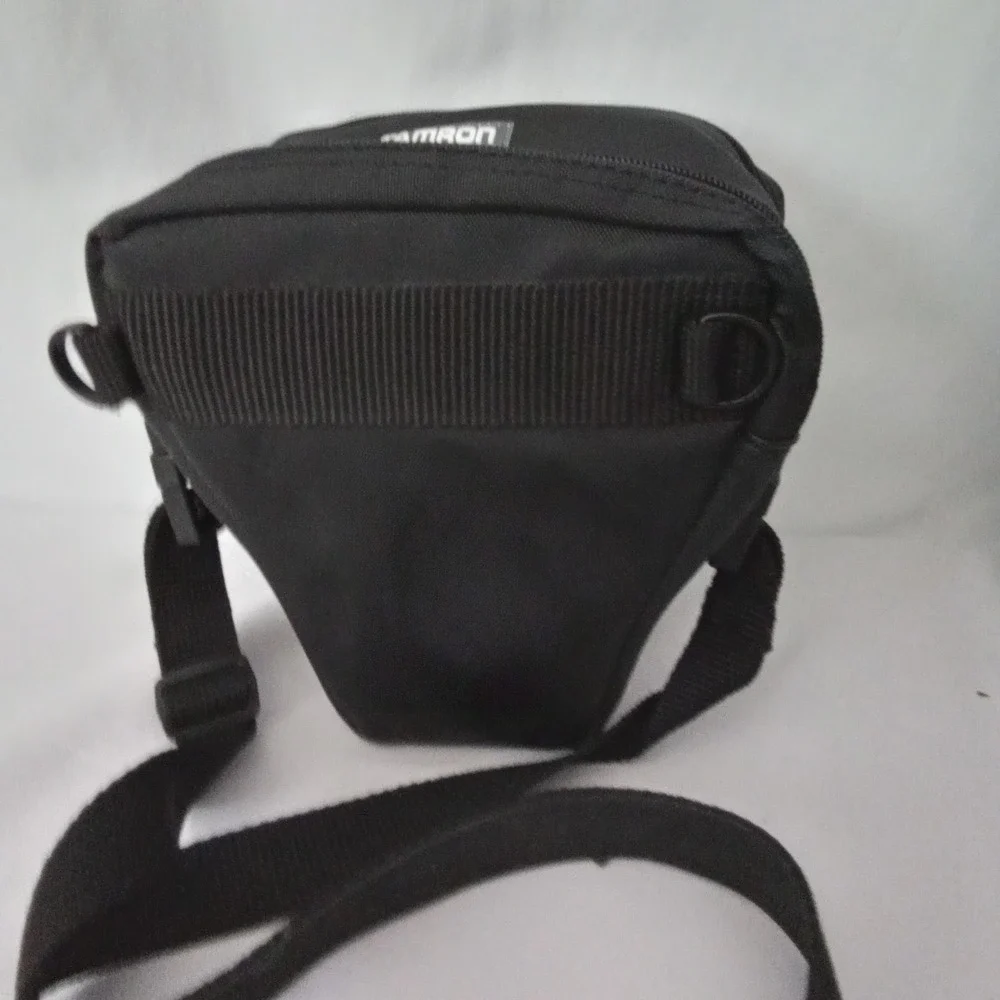 Tamron Black Nylon‎ Camera Holster Bag with Adjustable Strap and Belt Loop